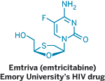 Structure of Emtriva
