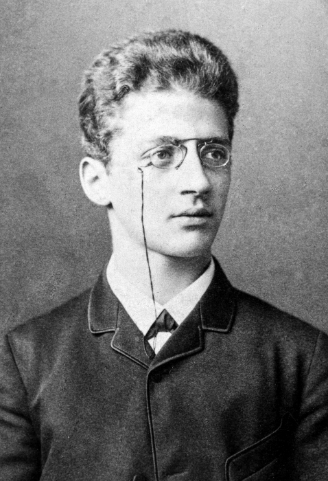 Haber as a Ph.D. student. He converted to Lutheranism around this time.