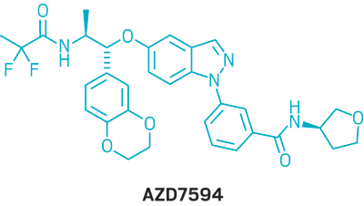 Structure of AZD7594.