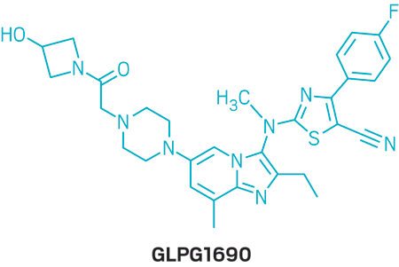 Structure of GLPG1690.