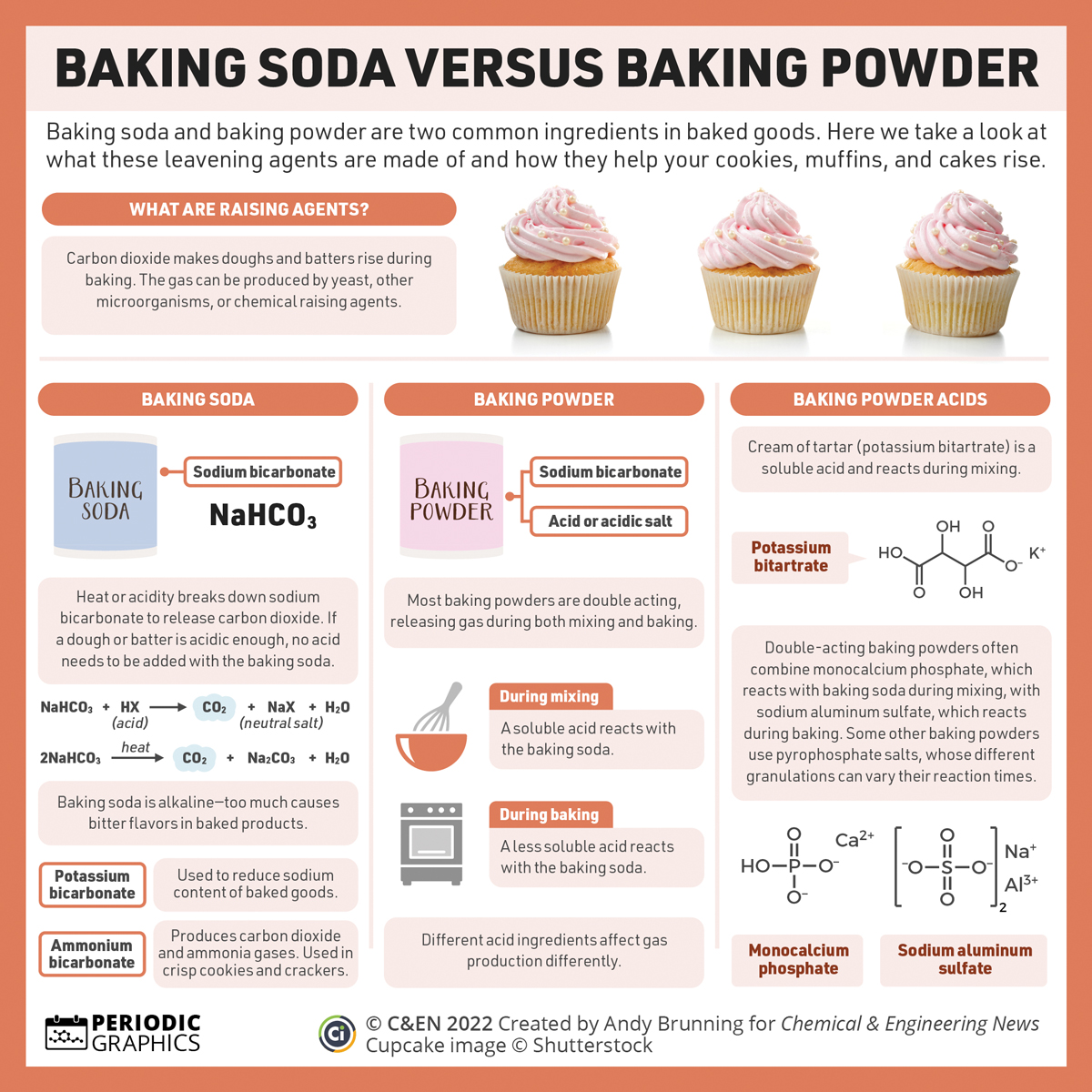 Baking Powder vs. Baking Soda, When and Where to Use Which