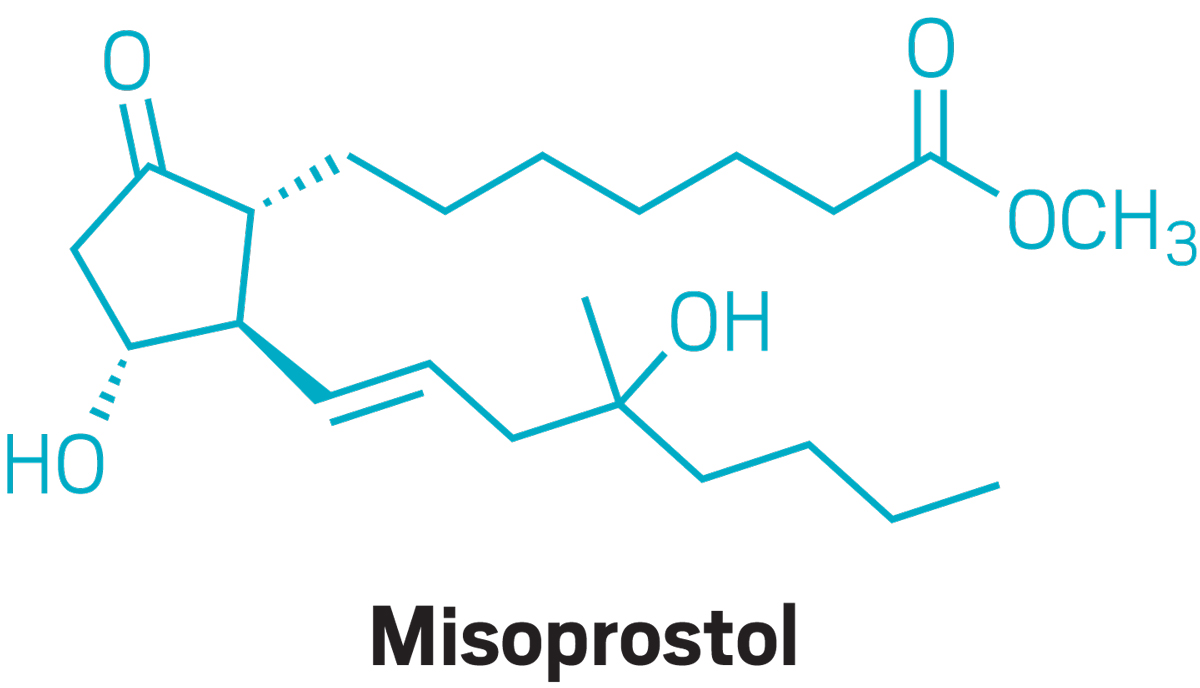Structure of Misoprostol