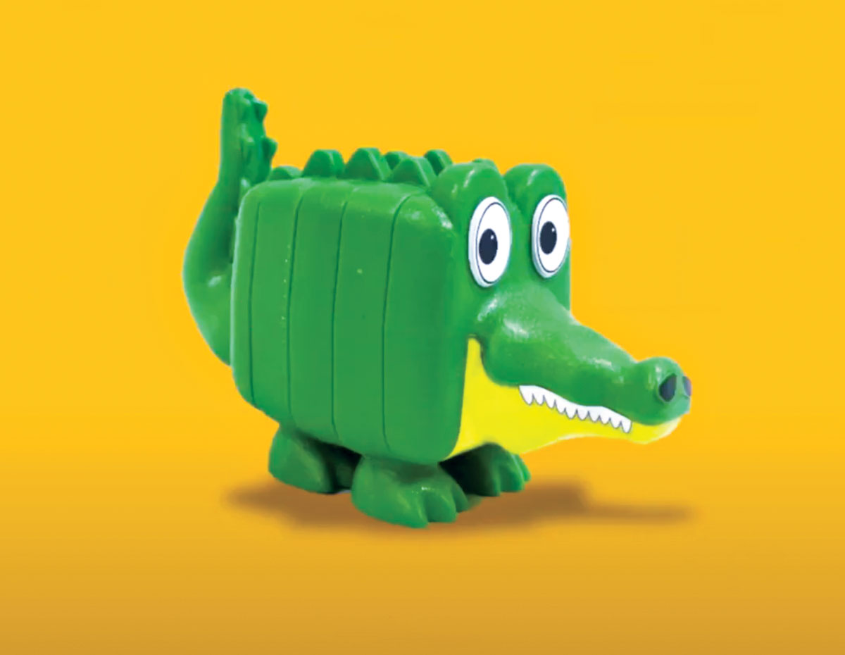 Mcdonald's store crocodile toy